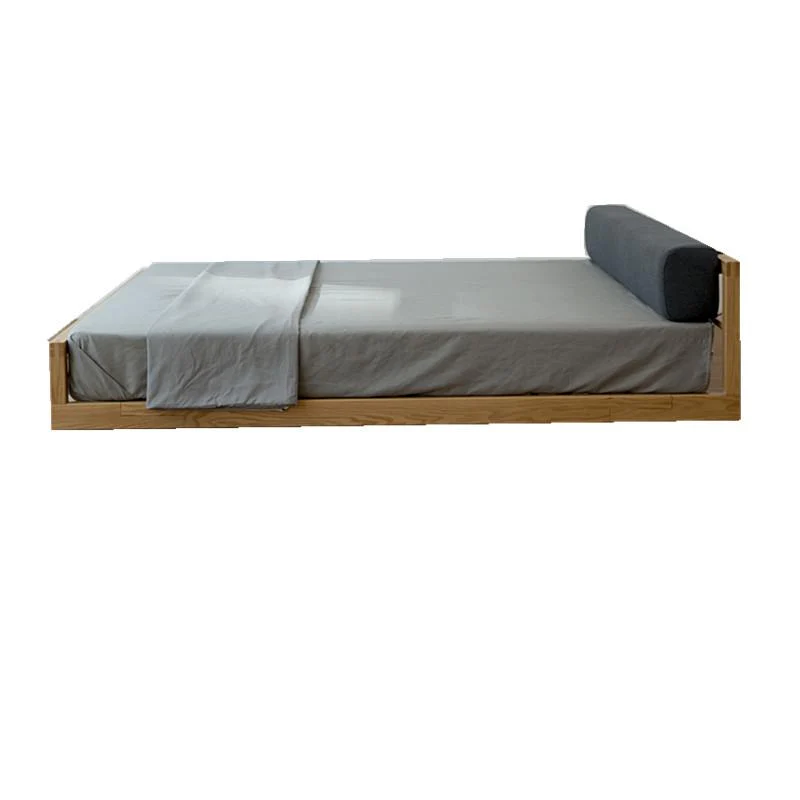 ADACHI Japanese Style Solid Wood Tatami Oak Bed - Image 5