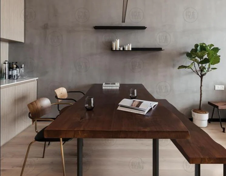 ALAN Nordic Designer Solid Wood Dining Table Scandinavian - Image 11