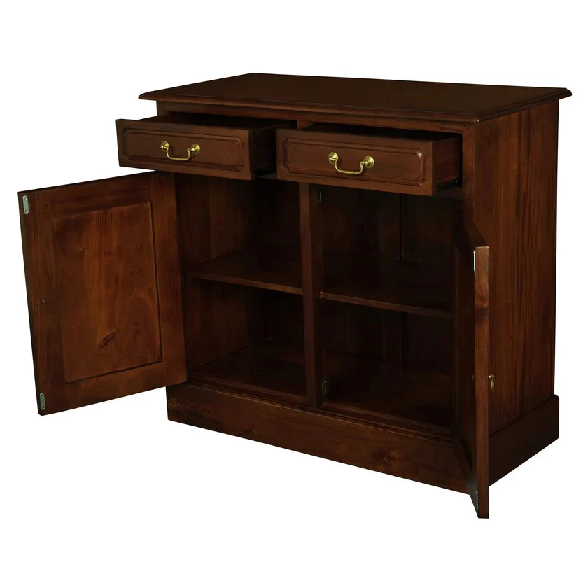 Allawah Tasmania Buffet Sideboard 2 Door 2 Drawer Solid Wood TEK168 SB 202 PN - Image 13