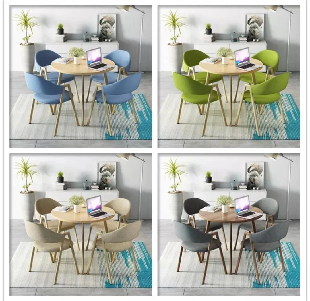 ALVA Modern Round Dining Table Set - Image 5