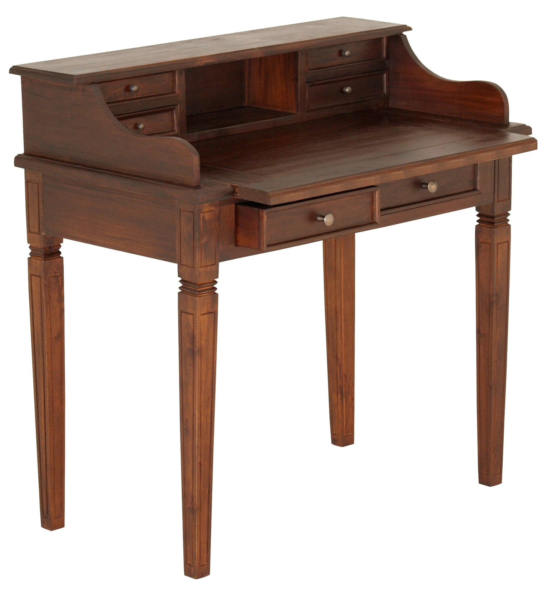 AMARA TASMANIA 6 Drawer Writing Desk TB 06 GL (W100 x D 56 x H 99) - Image 4