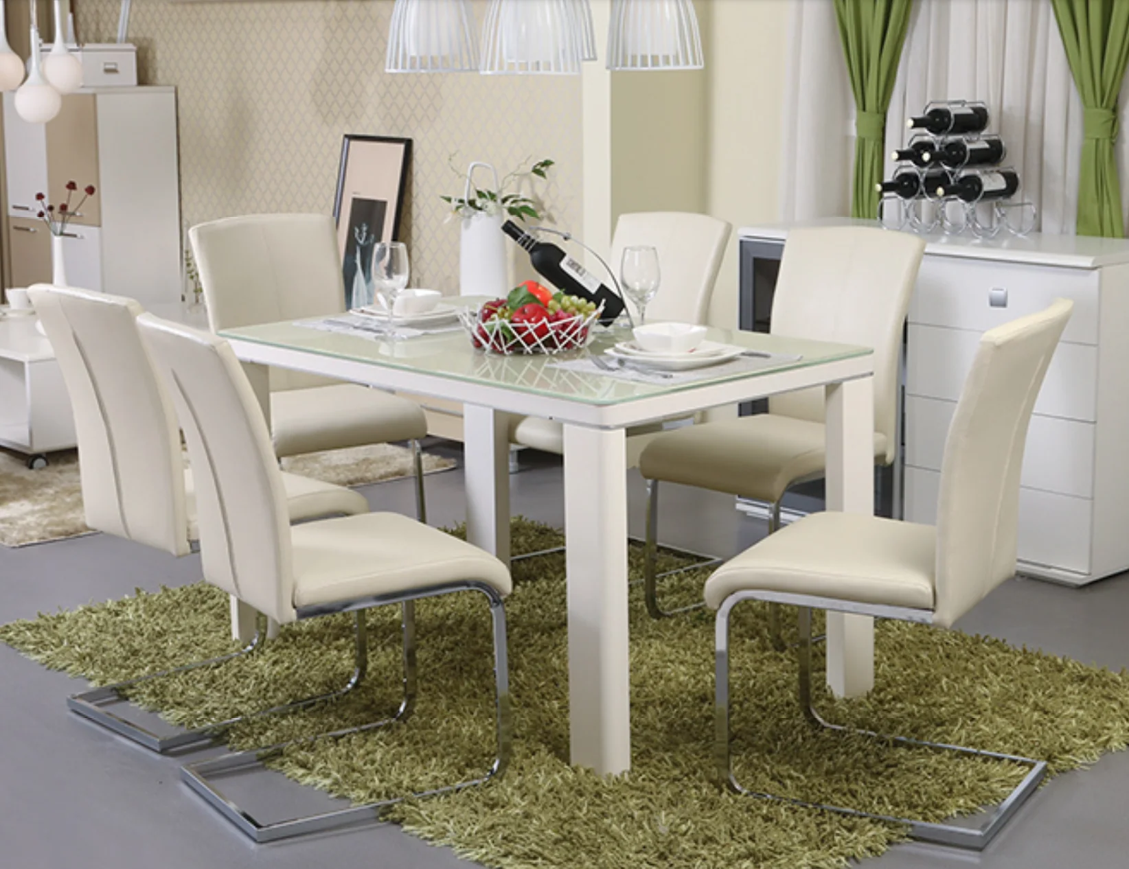AMELIA Contemporary S Shape Dining Chair - Image 6