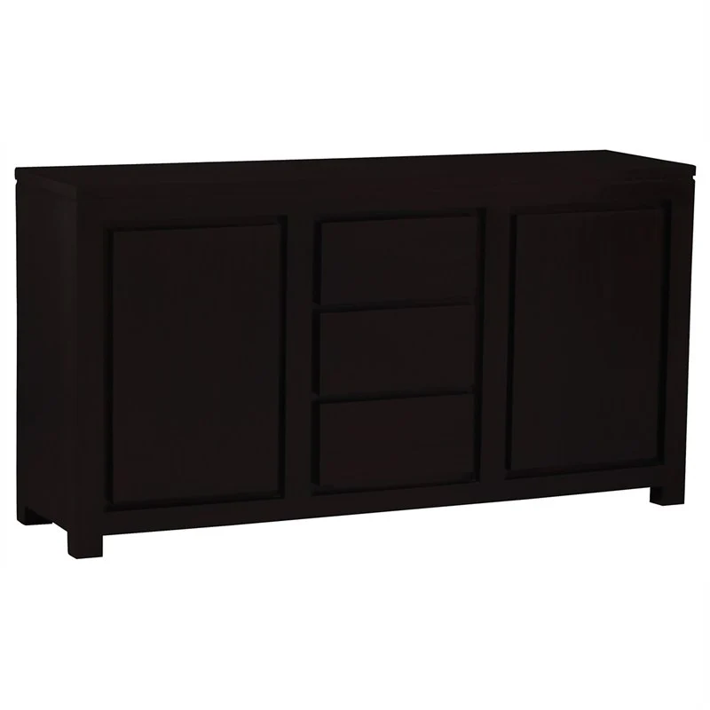 Amsterdam Buffet Sideboard 3 Drawers 2 Door Cabinet Full Solid TEK168 SB 203 TA EC ( Picture, Colour, Illustration for Reference Only )(Special Price 1299) - Image 4