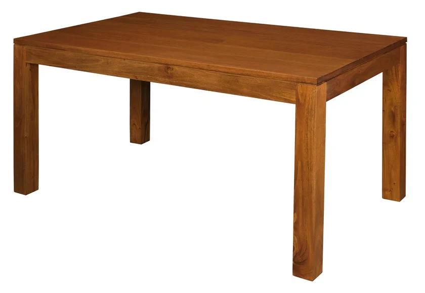 Amsterdam Dining Table ONLY 150 x 90 x 78 cm Full Solid TEK168 DT 150 90 TA - Image 3