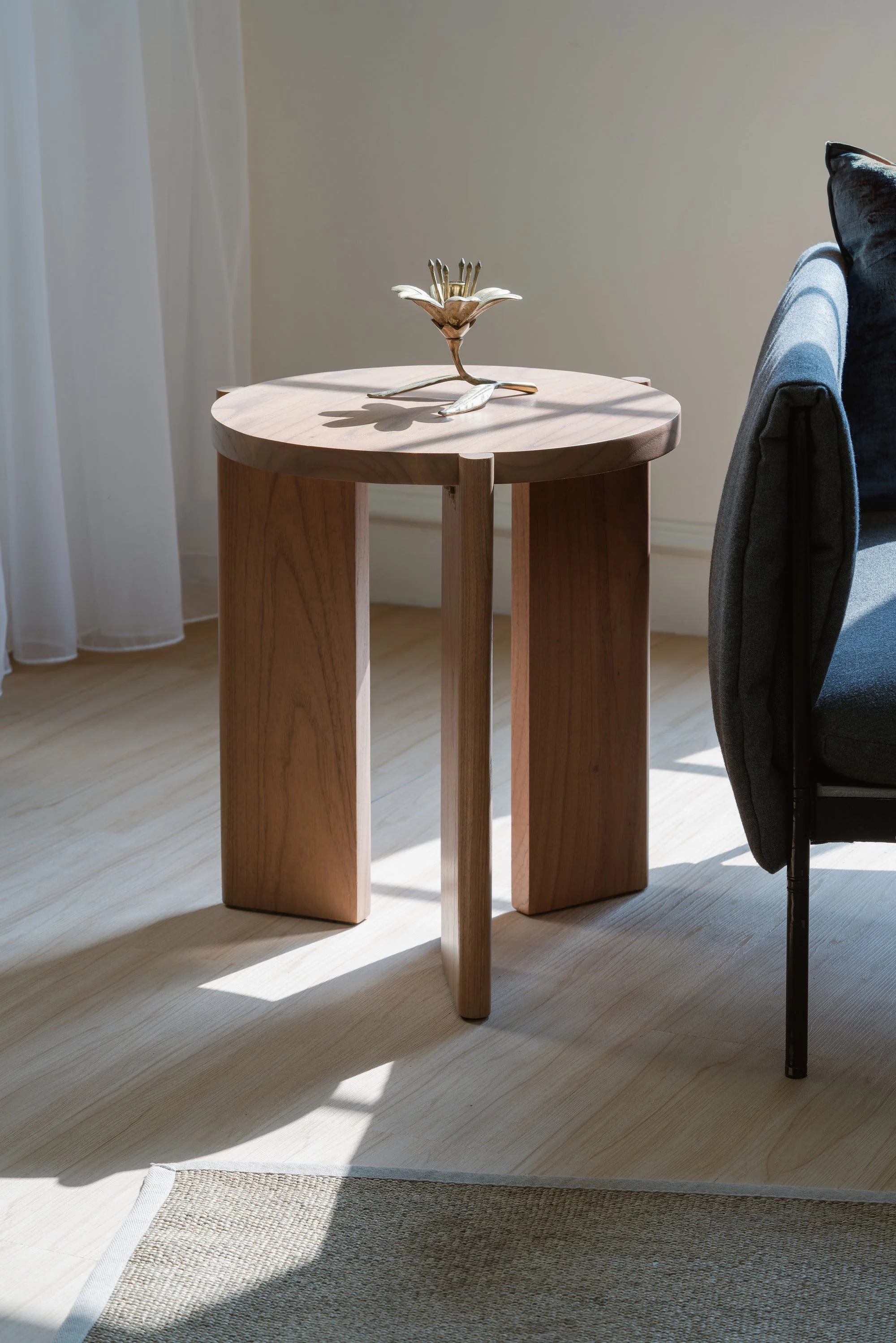 RADISSON Apollo Round Side Table Lamp Table - Image 3