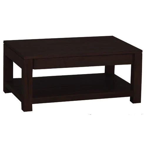 Assen Amsterdam Coffee Table with 2 Big Drawers and Bottom Open Shelf Rectangular Design Full Solid TEK168 CT 002 TA - Image 3