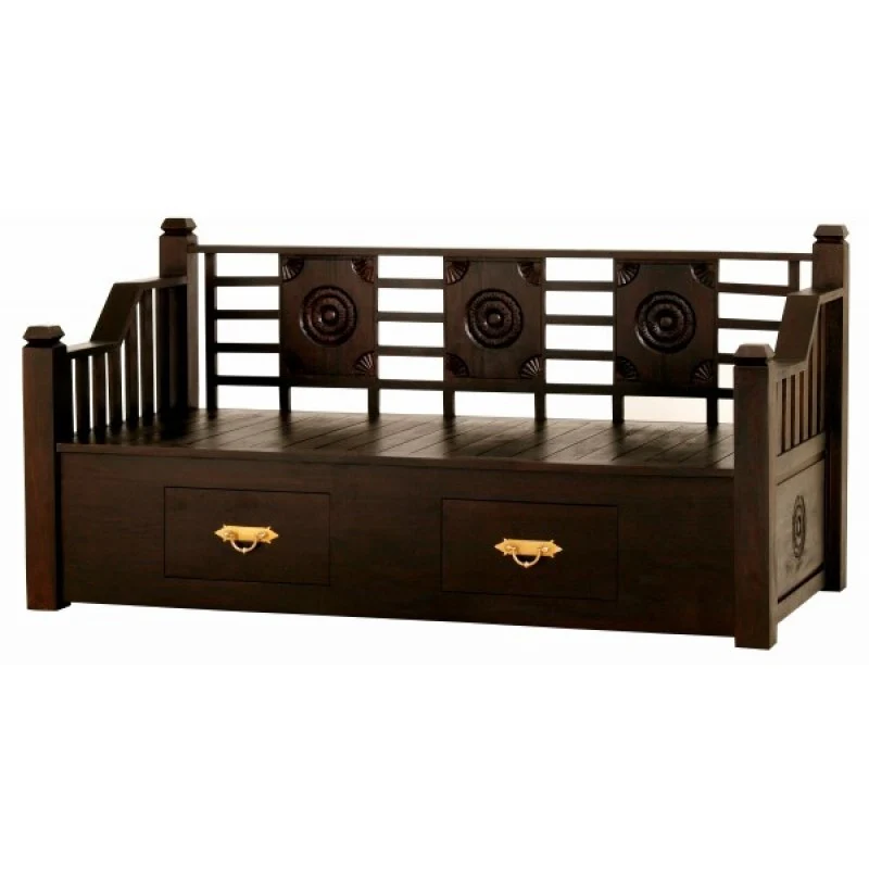 Bali Daybed Sofa Bed 200cm with 2 Drawers and Free Mattress Free Cushion TEK168DB 6603 CV ( Discount Price $1899 Special Price $1799 ) - Image 5