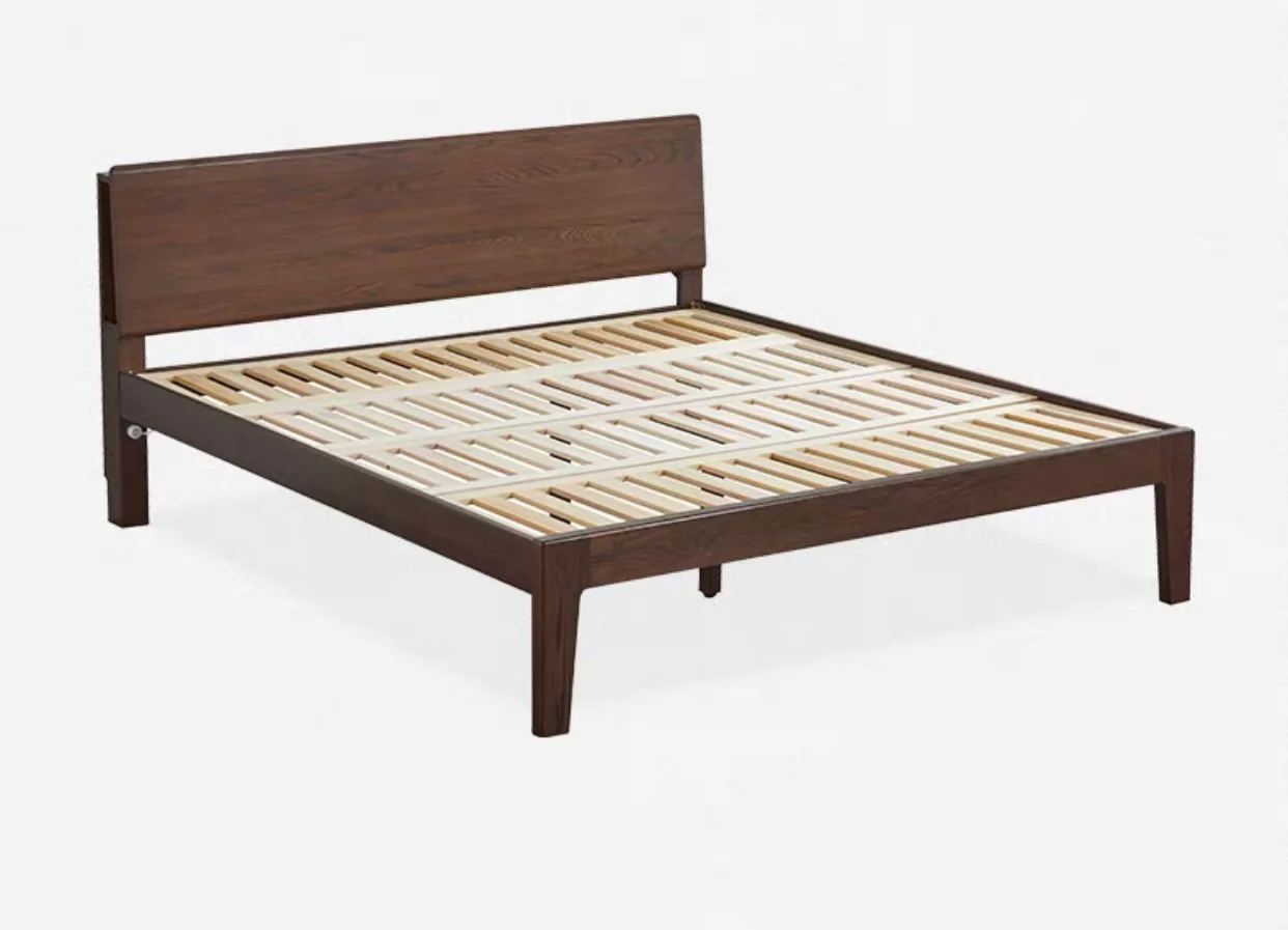 WAREHOUSE SALE EVA BRYSON Japanese Nordic Bed Single / Queen / King Bed Solid Wood ( Discount Price from $1199, now $999 ) ) - Image 3
