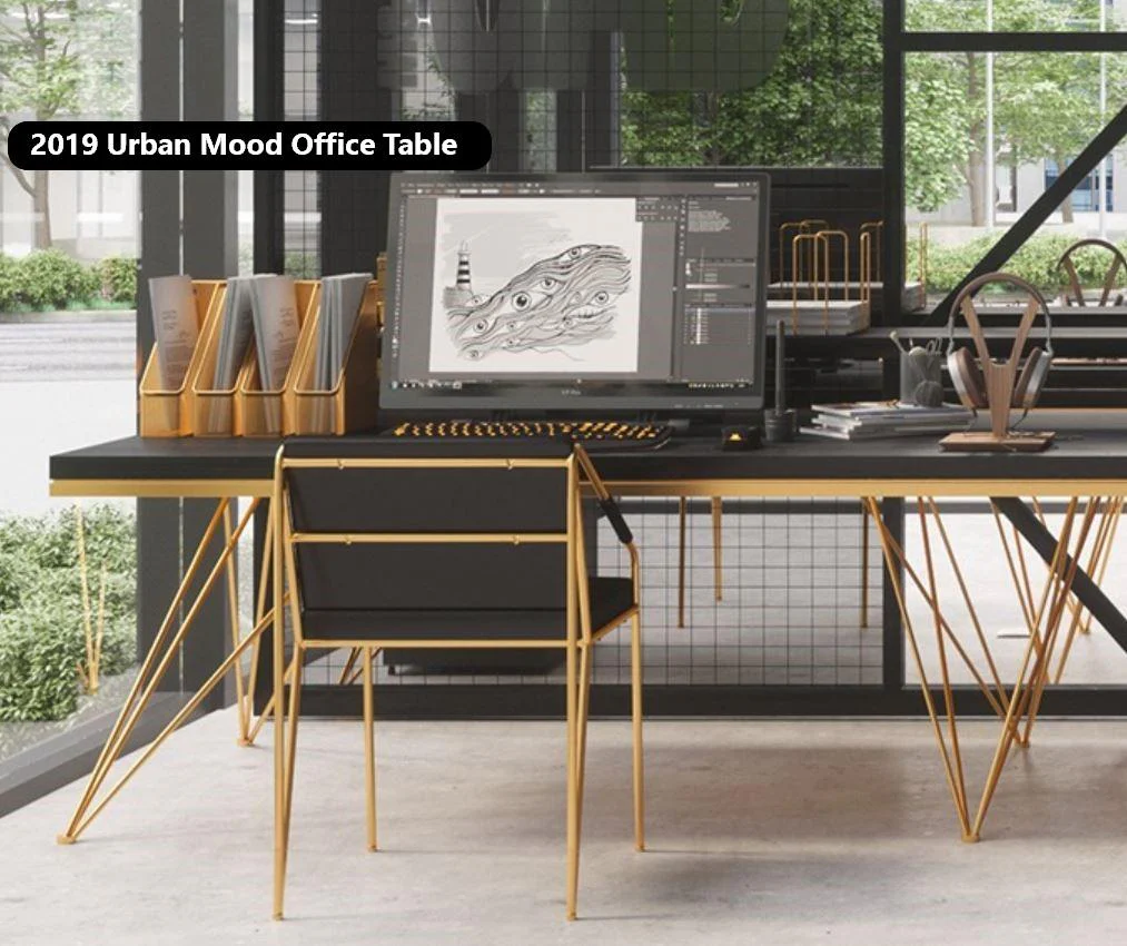 Camila Modern and Sleek Office Work Bench / Office Table / Dining Table / Cafe Table - Image 14