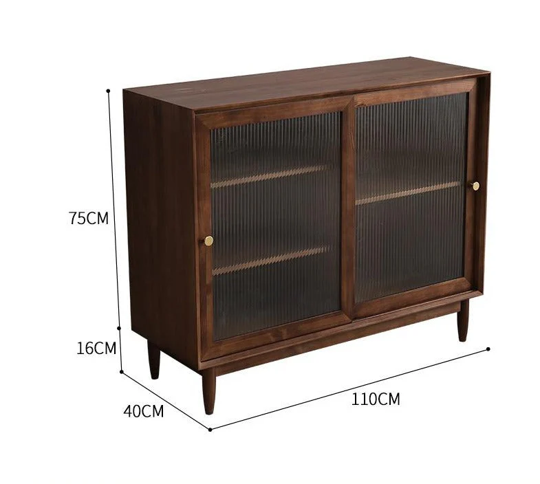 CARTER Nordic Glass Sideboard Buffet - Image 8