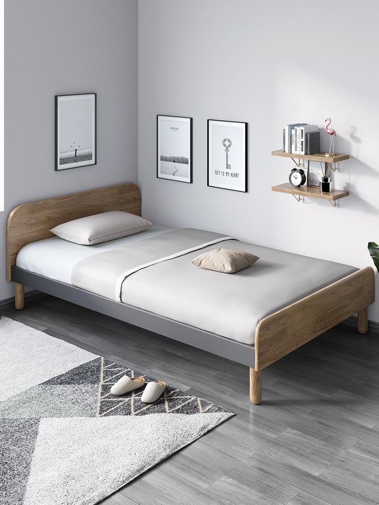 ELIAS Solid Wood Single / Queen Bed 1 /1.2 / 1.5 m (  Discount Price $1499 Special Price $1199 ) - Image 2