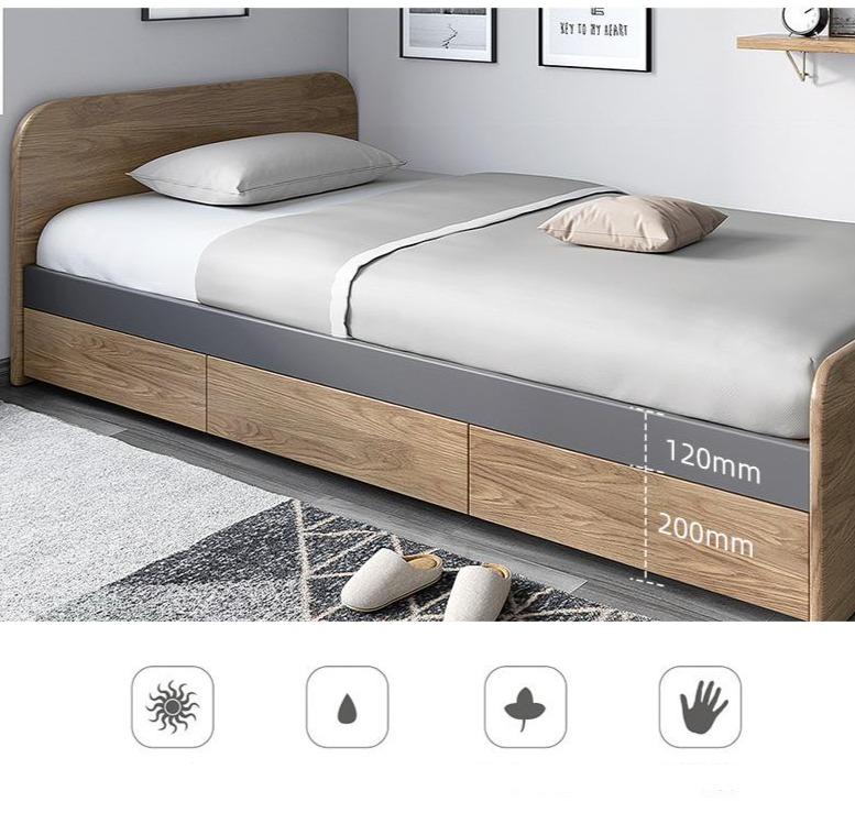 ELIAS Solid Wood Single / Queen Bed 1 /1.2 / 1.5 m (  Discount Price $1499 Special Price $1199 ) - Image 20
