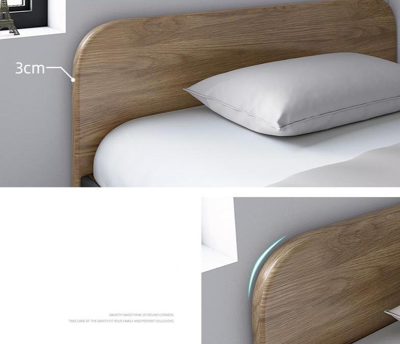 ELIAS Solid Wood Single / Queen Bed 1 /1.2 / 1.5 m (  Discount Price $1499 Special Price $1199 ) - Image 21