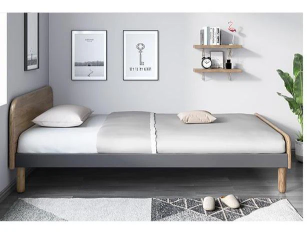 ELIAS Solid Wood Single / Queen Bed 1 /1.2 / 1.5 m (  Discount Price $1499 Special Price $1199 ) - Image 29
