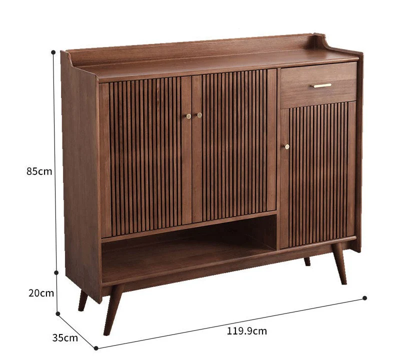 Elisabetho SWEDEN Buffet Sideboard Scandinavian Cloth Shoe Cabinet - Image 3