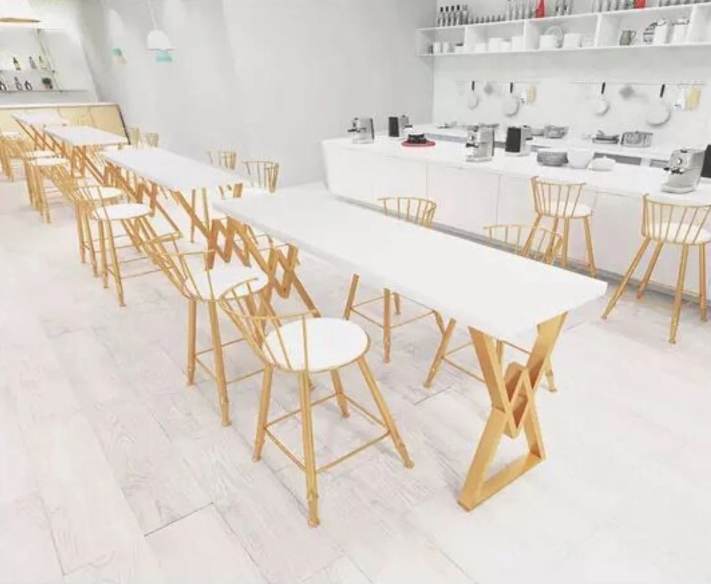 ESMERALDA Contemporary and Chic Bar Table - Image 7