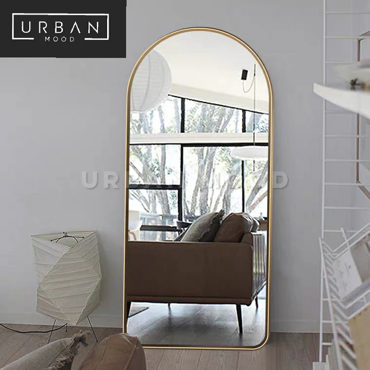 EVELYN Arch Window Full Length Mirror - Image 3