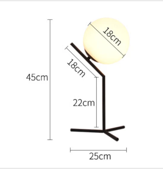 GABRIEL Full Moon Contemporary LED Table Lamp - Image 11