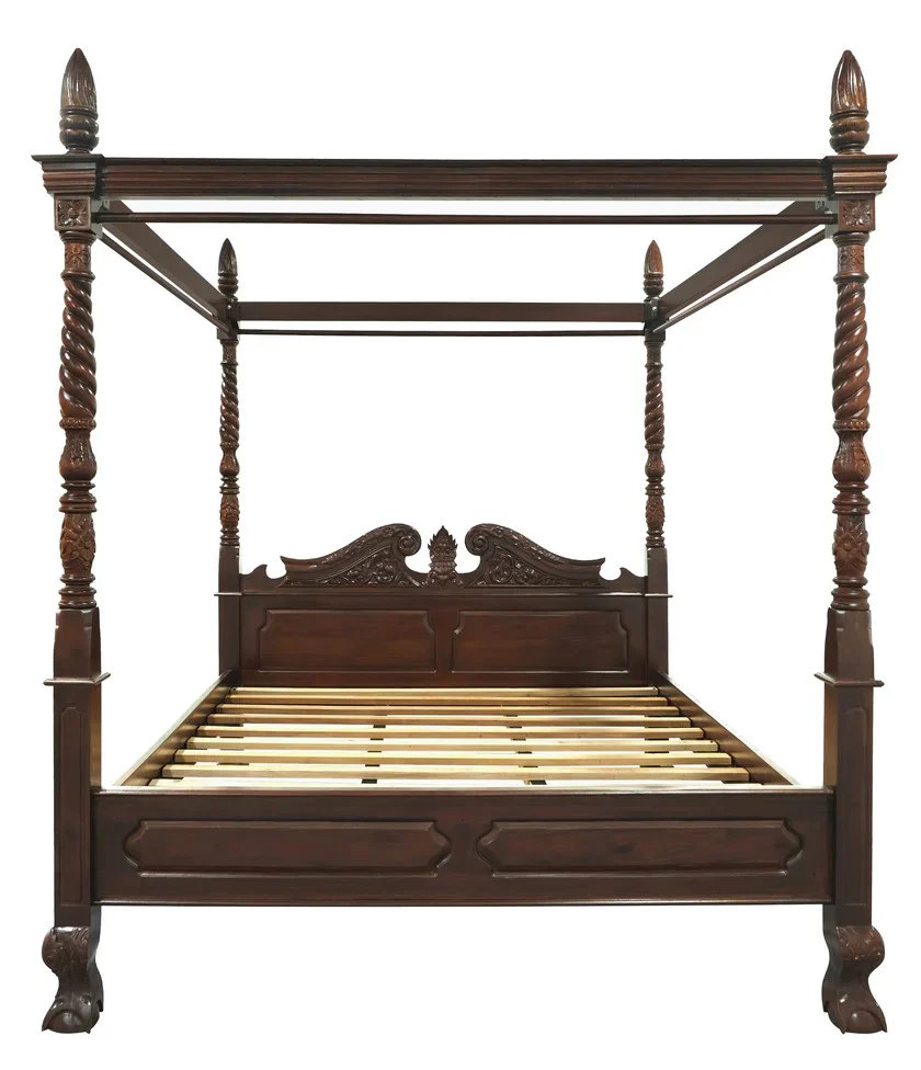 Jepara French 4 Poster Bed Queen Size TEK168 BS 400 CV ( Queen ) - Image 7