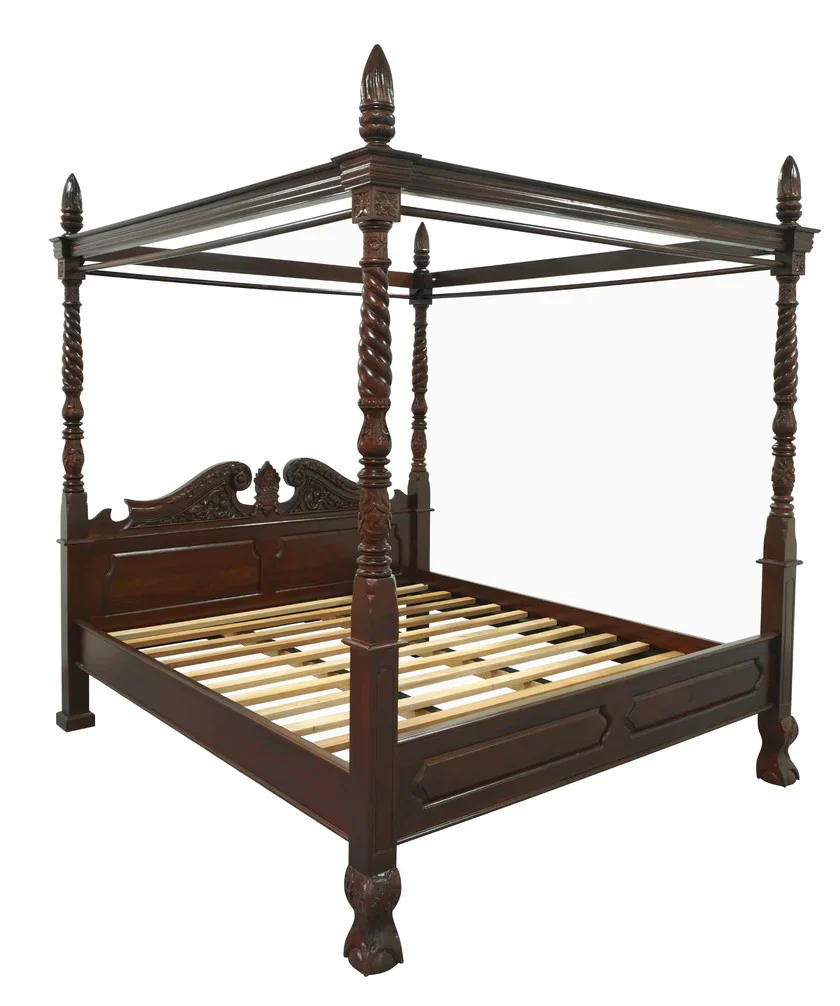 Jepara French 4 Poster Bed Queen Size TEK168 BS 400 CV ( Queen ) - Image 9