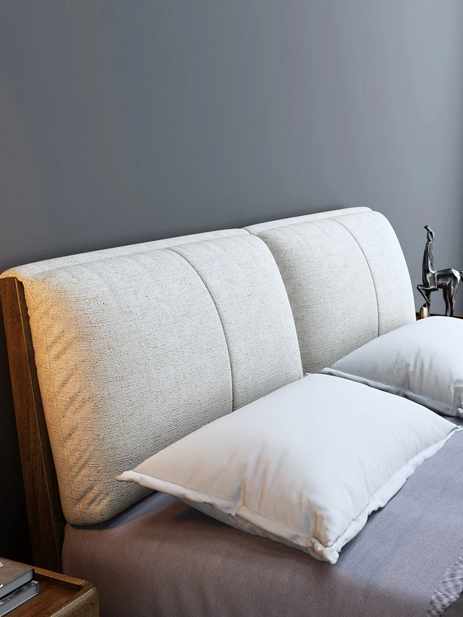 JOSEPH Nordic Walnut Bed 1/2 / 1.5/ 1.8 m - Image 3