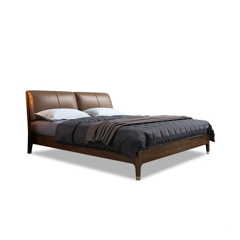 JOSEPH Nordic Walnut Bed 1/2 / 1.5/ 1.8 m - Image 7