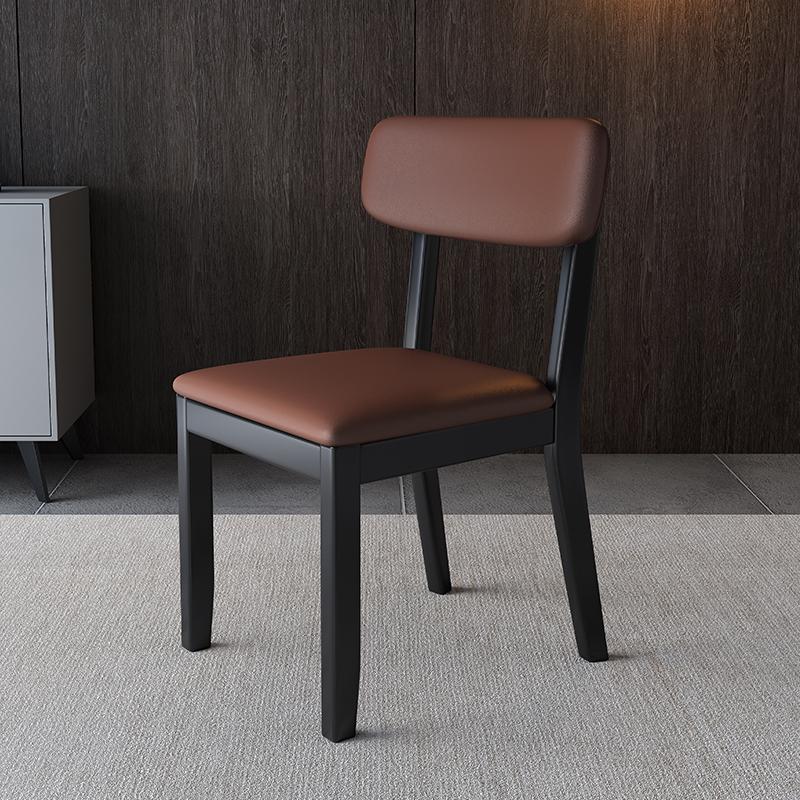 JUSTIN All Solid Wood Chair Modern Minimalist - Image 8