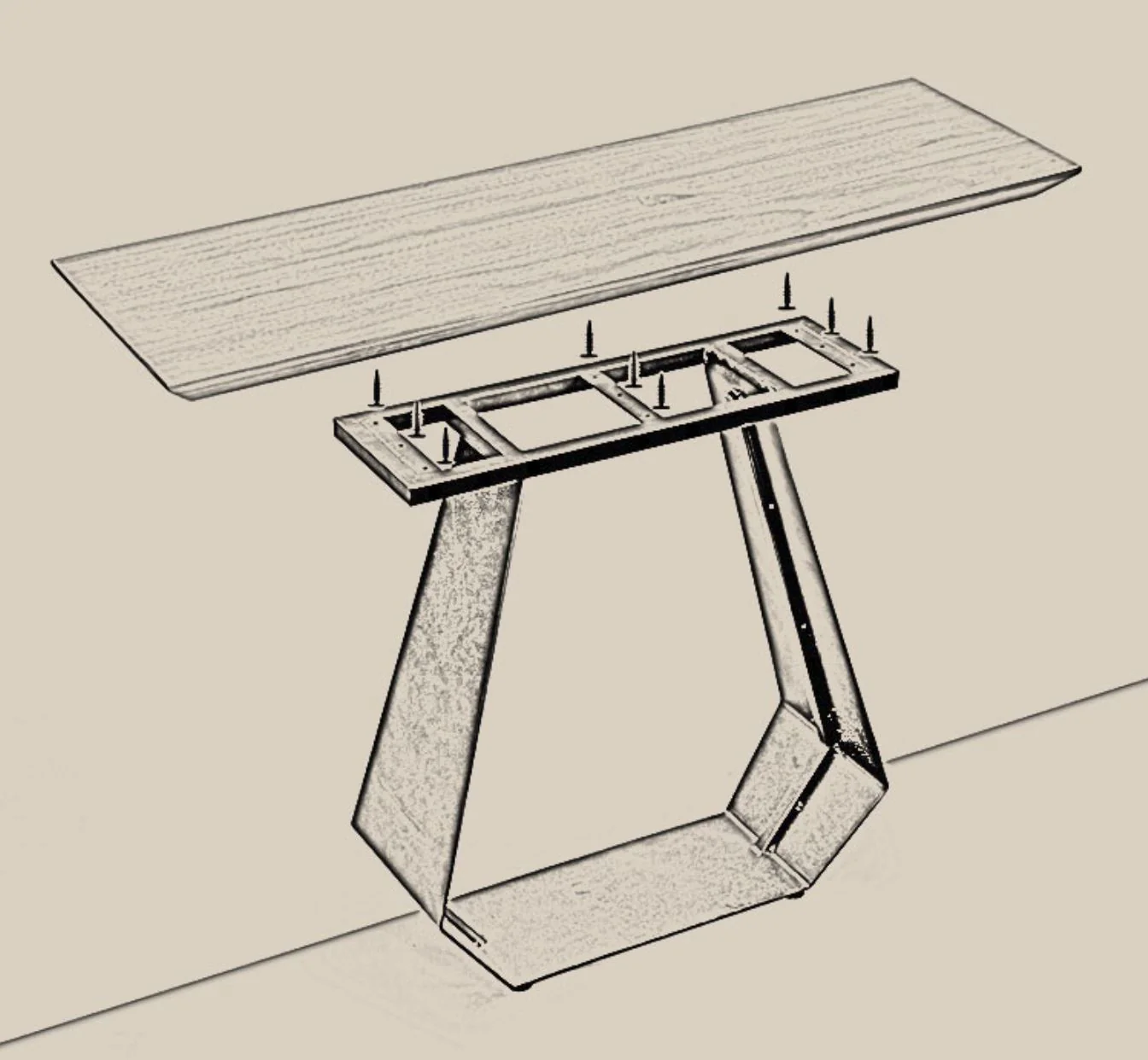 MADISON Hallway Display Table - Image 6