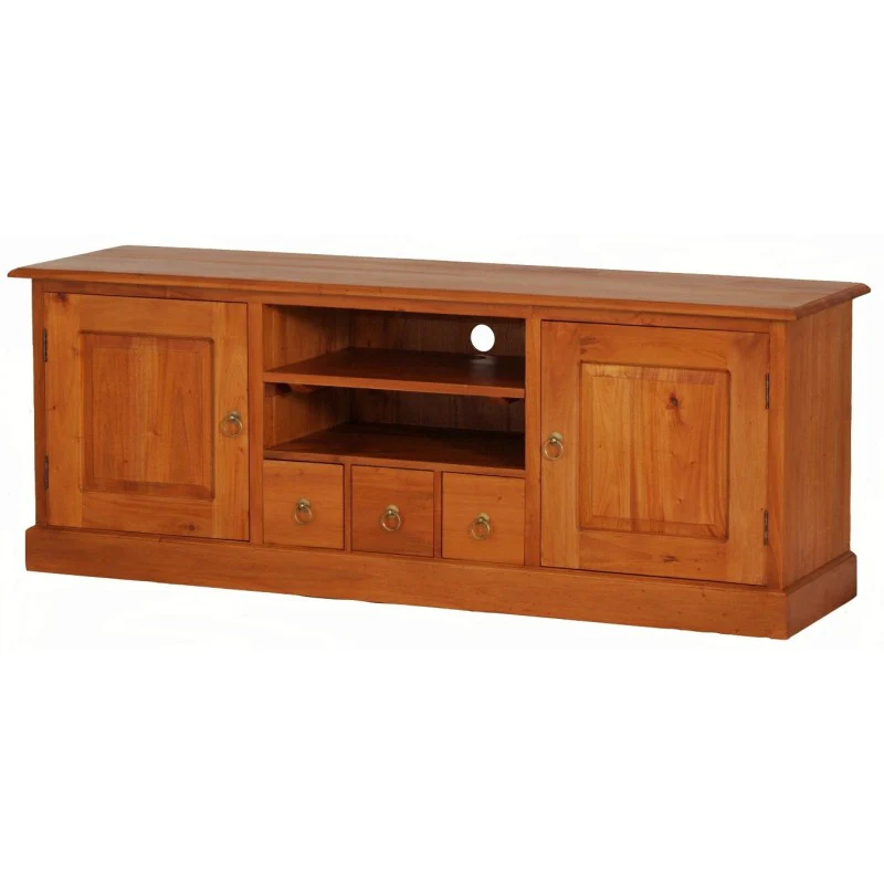 MP - Tasmania TV Console 2 Door 3 Drawers Solid Wood TEK168 SB 203 PN