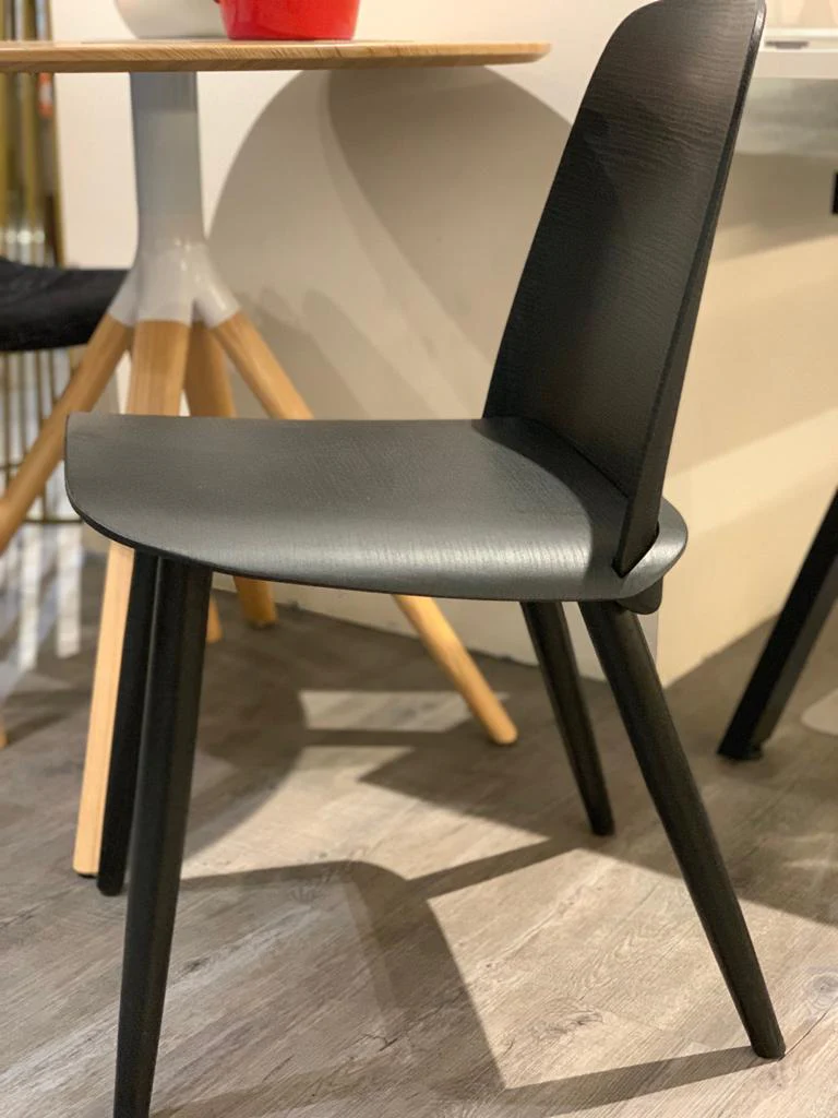 Milan Chair( Picture Illustration Colour for Reference Only ) ( Black Colour ) - Image 4