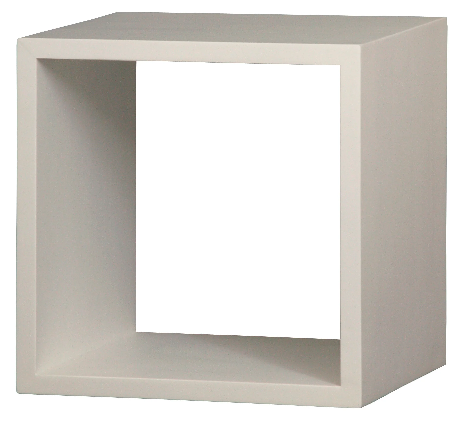 Minimalist Teak Cube Display 1 Shelf TEK168 CU 001 RPN ( Light Pecan Colour ) ( Picture and Ilustration for Reference Only ) - Image 3
