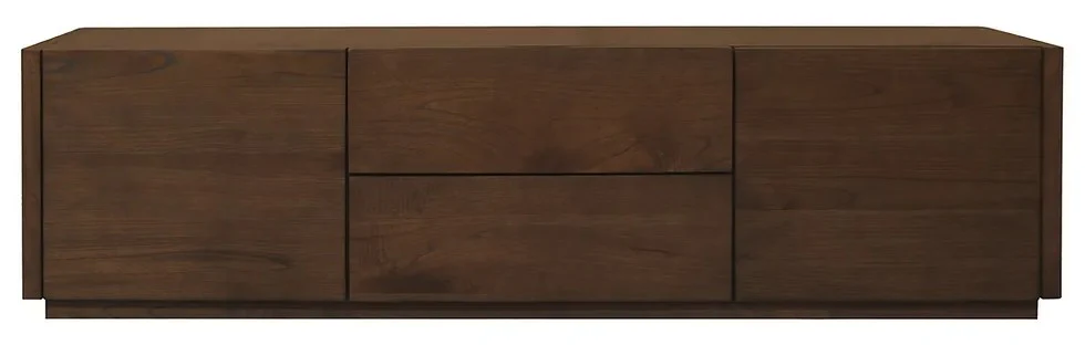 Gatsby 2 Door 2 Drawer Entertainment Unit 190 cm Full Solid TEK168 EU 202 GTY
