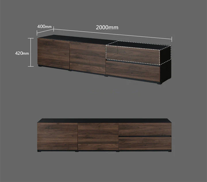 MYA NEW YORK HILTON TV Console Scandinavian American Hardwood - Image 10