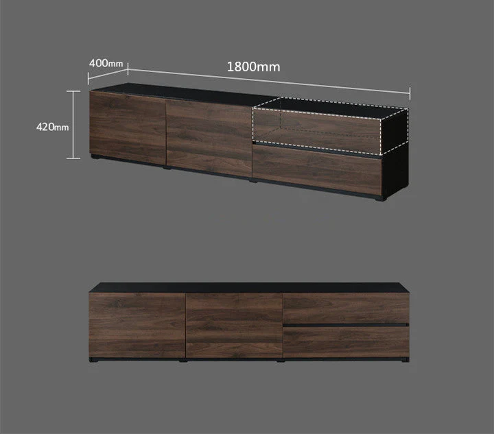 MYA NEW YORK HILTON TV Console Scandinavian American Hardwood - Image 8