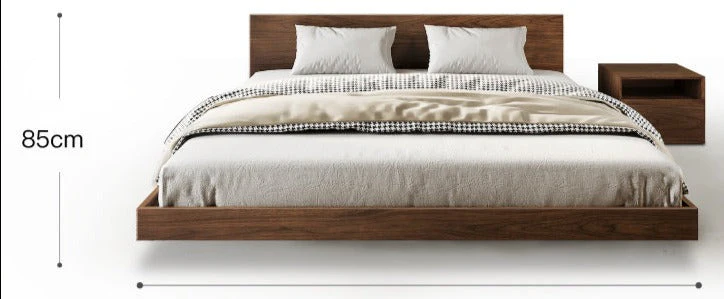 NJORD HAMPTON Scandinavian Solid Wood Suspended Bed Frame - Image 5