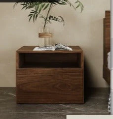 NJORD HAMPTON Scandinavian Solid Wood Suspended Bed Frame - Image 6