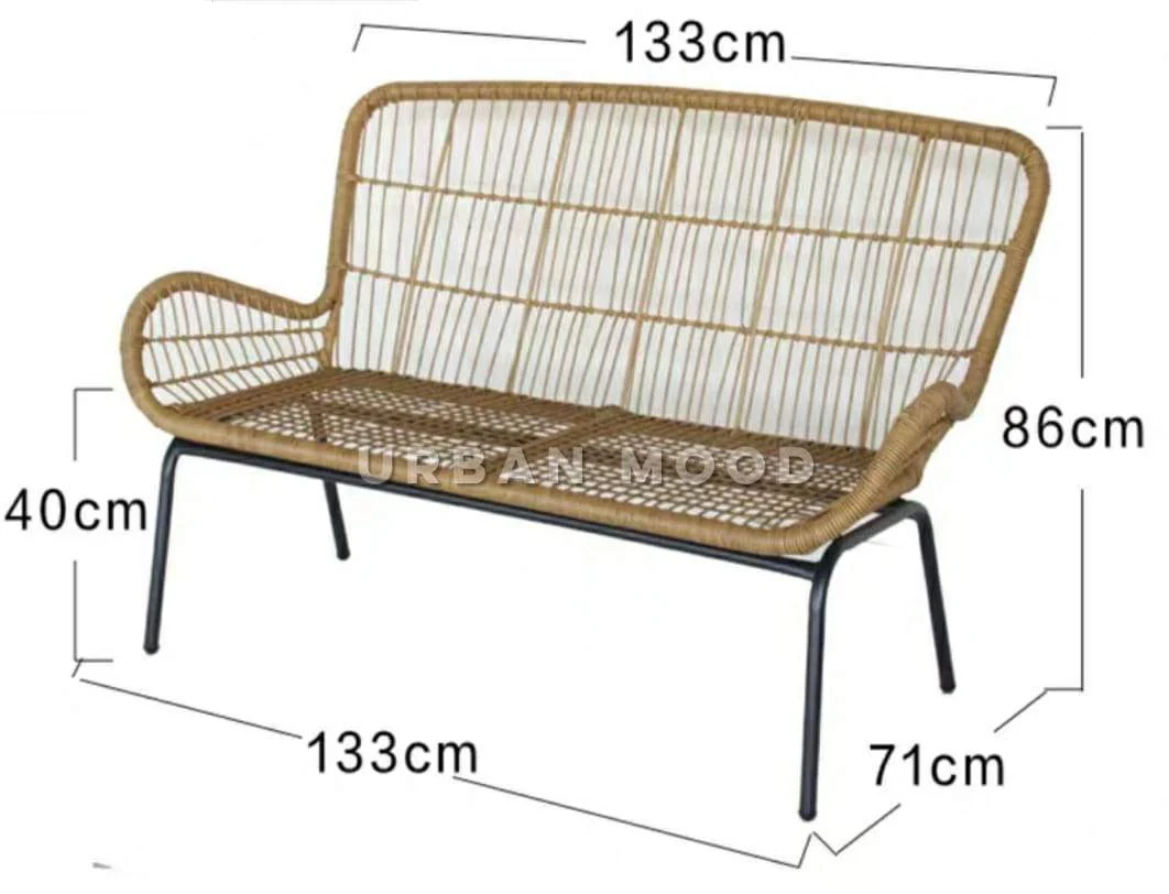 OLIVIA Rattan Outdoor Table And Chairs - Image 8