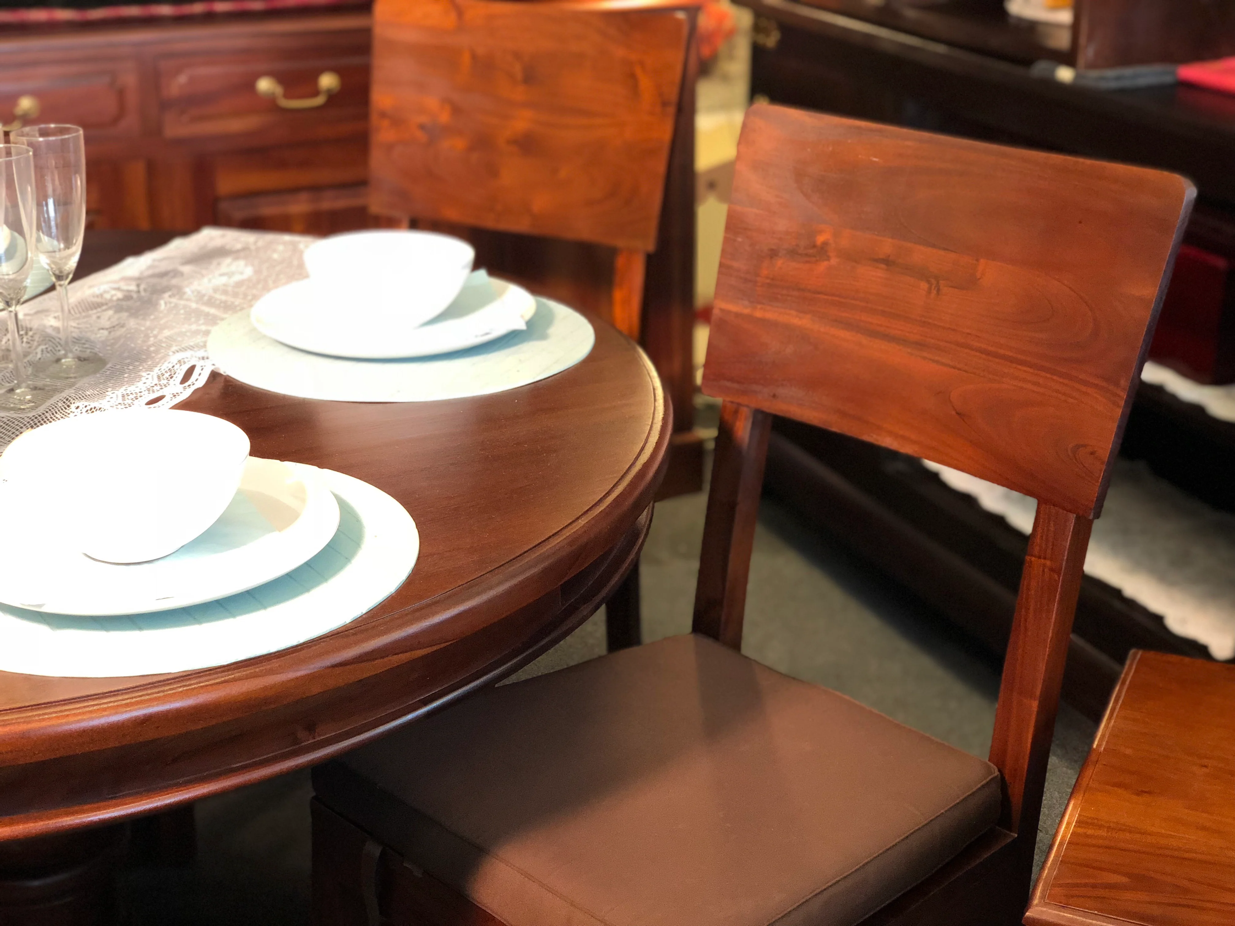 Somerton Dining Chair with Cushion TEK168 CH 000 SMT - Image 3