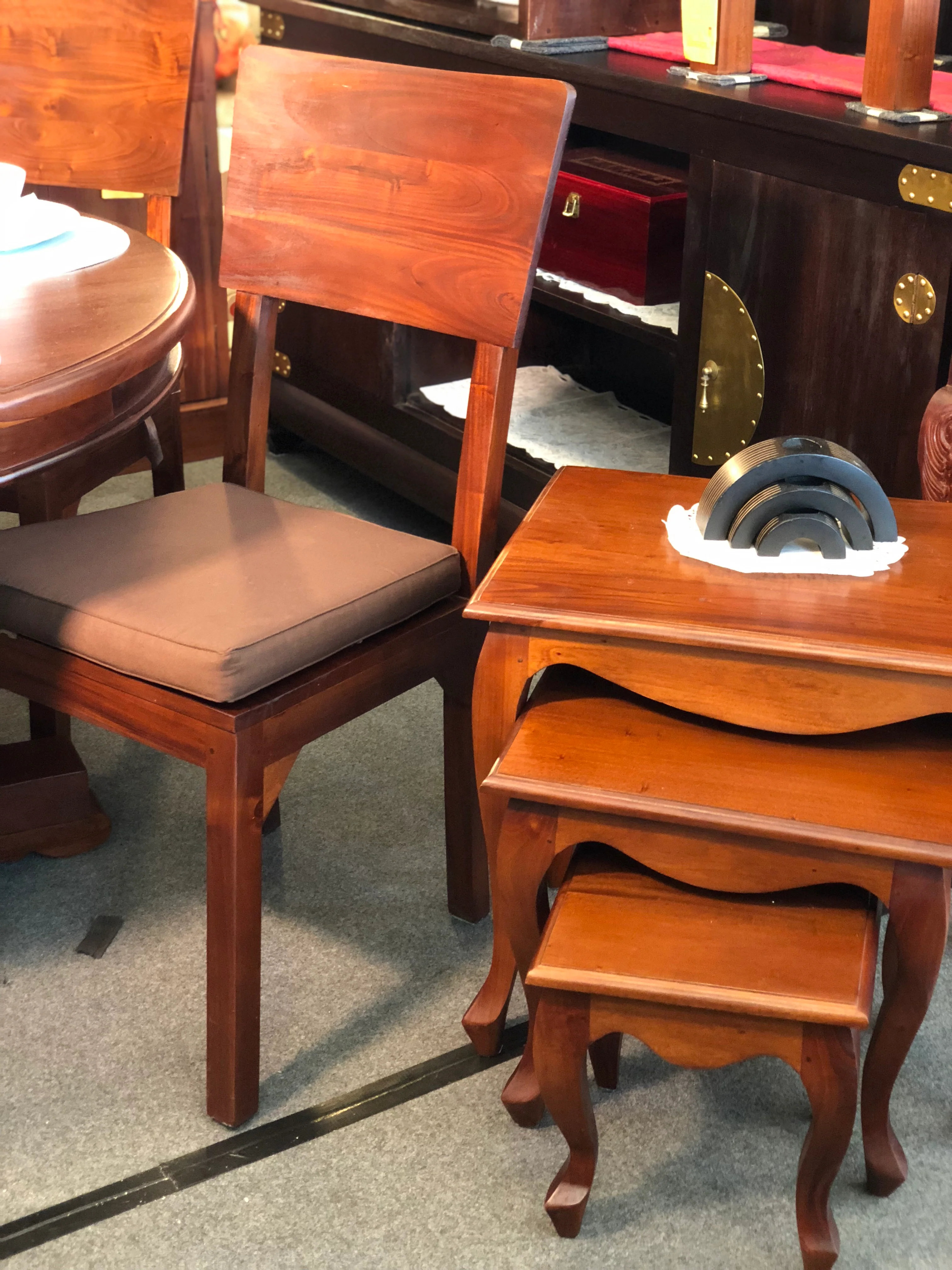 Somerton Dining Chair with Cushion TEK168 CH 000 SMT - Image 4