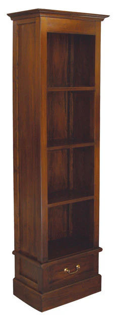Tasmania Bookcase 4 Shelves Book Cabinet 1 Drawer TEK168 BC 001 PN - Image 2