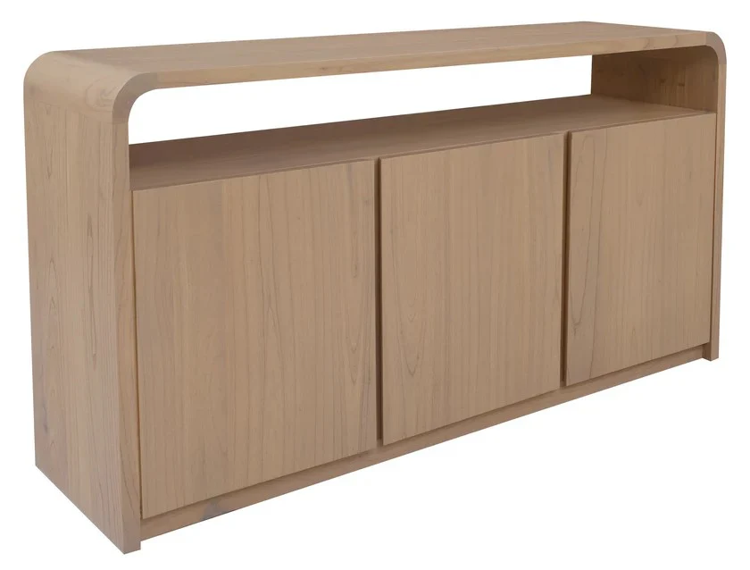 Teak Gatsby Solid 3 Door Buffet Sideboard TEK168 SB 300 GTY (WN) (NI) 150x40x78cm - Image 8