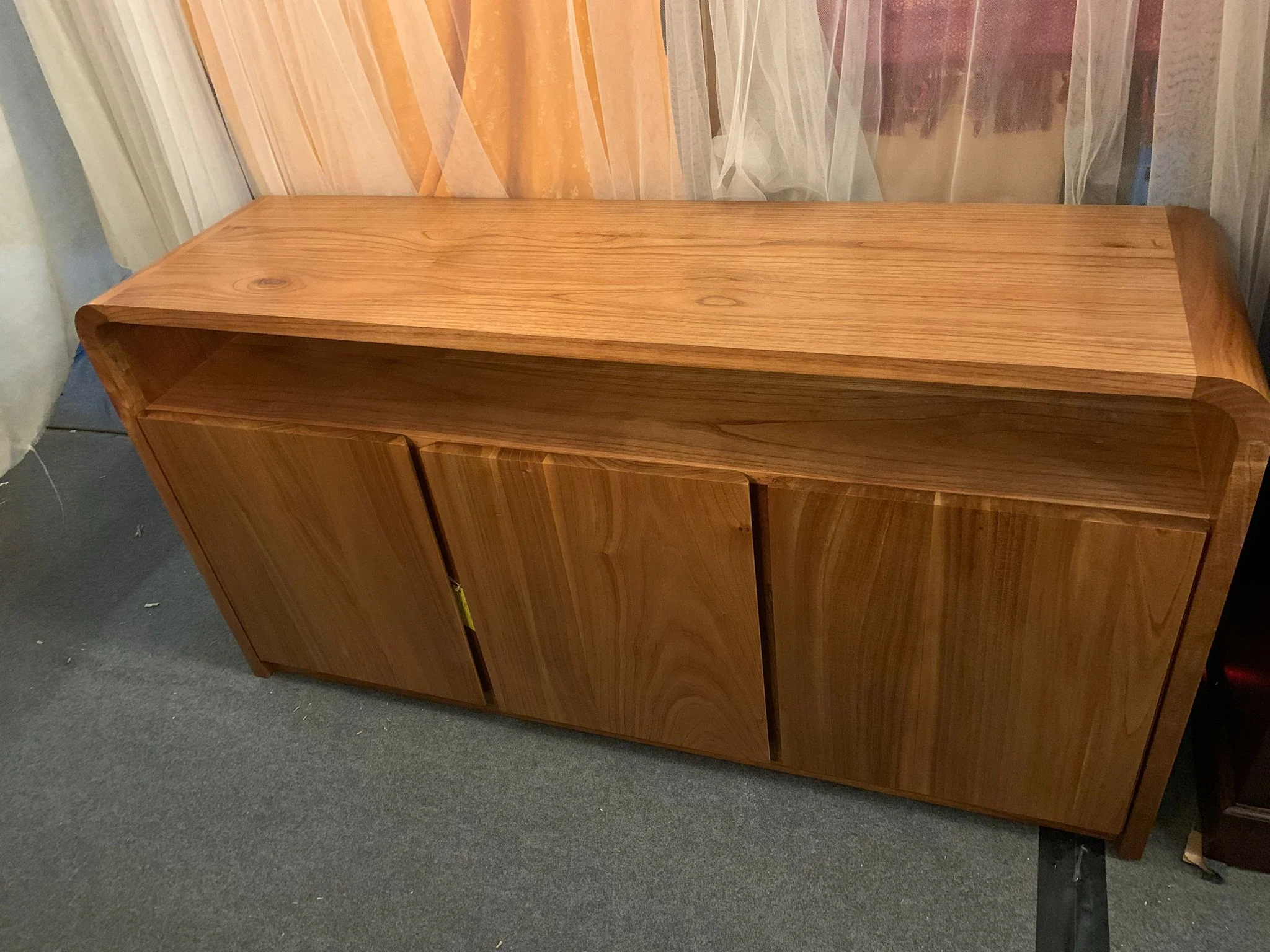 WAREHOUSE SALE Teak Gatsby Solid 3 Door Buffet Sideboard TEK168 SB 300 GTY (WN) (NI) 150x40x78cm (Discount Price $1199, Special Price $999) - Image 8