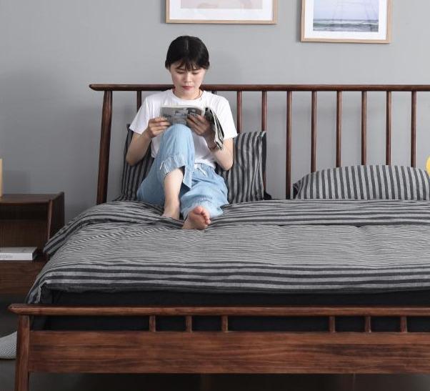 THEODORE Scandinavian Modern Bed 1.5 / 1.8m Queen / King Size - Image 3
