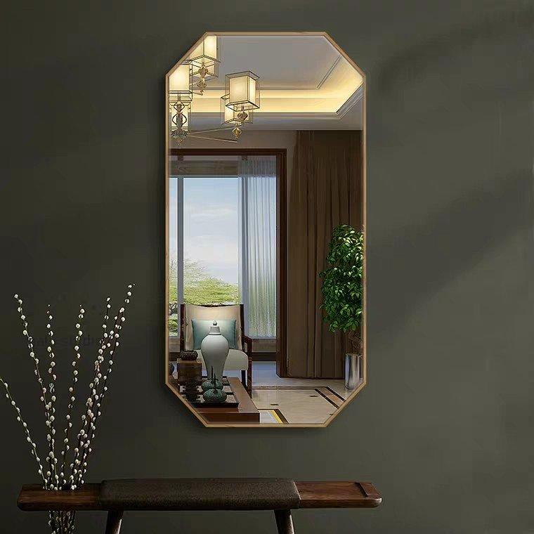 ANNA Gold Accented Wall Hanging Mirror ( Discount Price $100) - Image 2