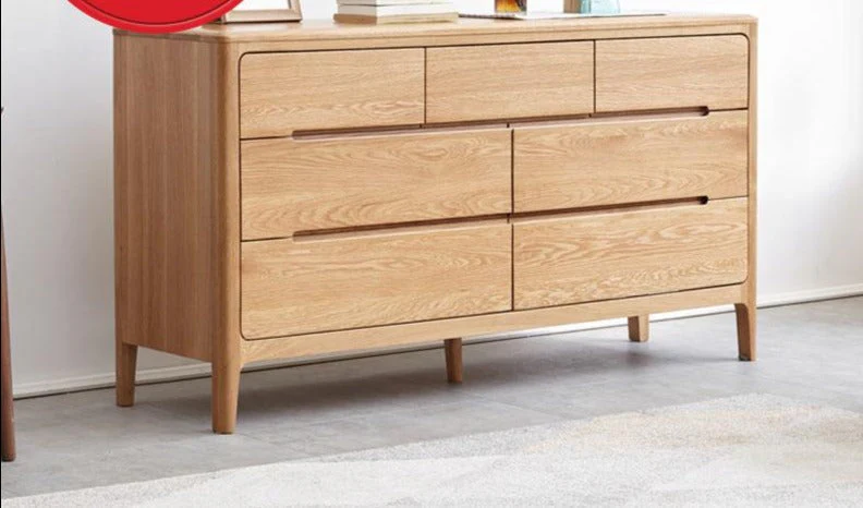 GAVIN Pure Solid Wood 7 Drawers commode Nordic Scandinavian ( Discount Price $ 1499 ) - Image 3
